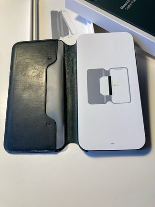 Funda de piel para iPhone XS Max