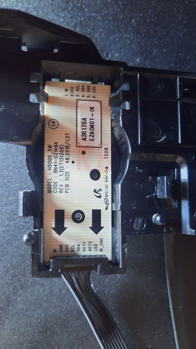 PLACA MADRE CABLE LVDS Bluetooth WIFI Sensor IR