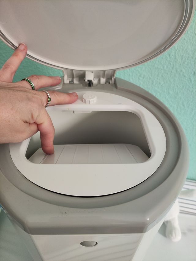 Papelera de pañales