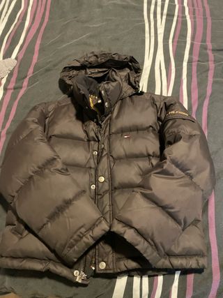 Chaqueta tommy hilfiger marron niño
