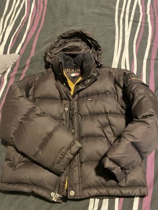 Chaqueta tommy hilfiger marron niño