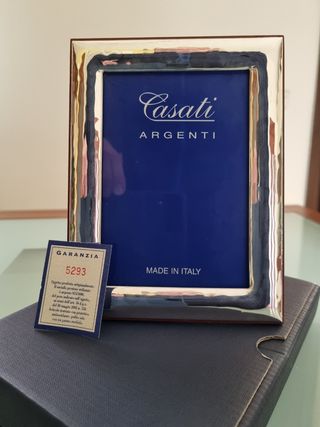 Cornice portafoto in argento Casati 