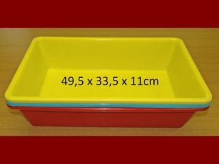 Cestini in plastica chiusi o a rete assortiti