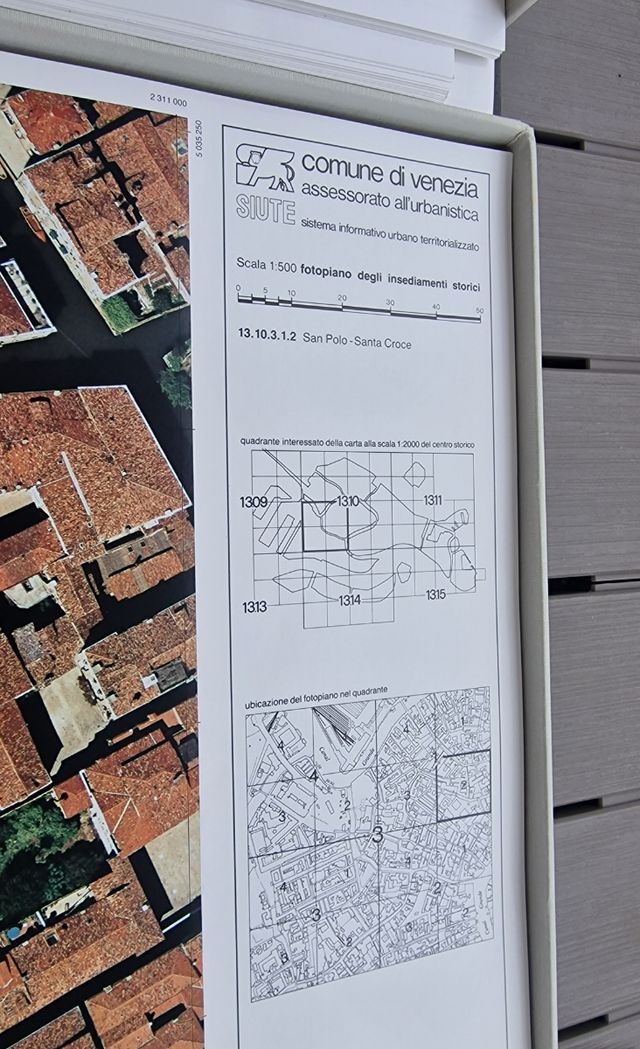 Fotopiano Venezia forma urbis volume 