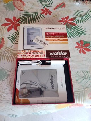 Ebook reader Wolder mibuk imaginé wifi tinta elect
