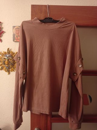 Sudadera marrón 