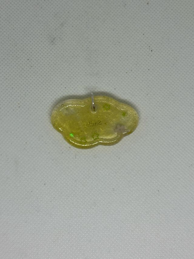 Ciondolo handmade Smile in resina