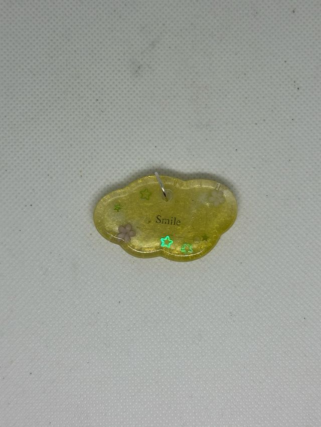 Ciondolo handmade Smile in resina