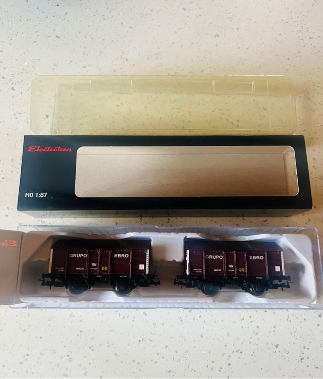 Electrotren E19036 Conjunto de 2 Vagões “Grupo Ebro”