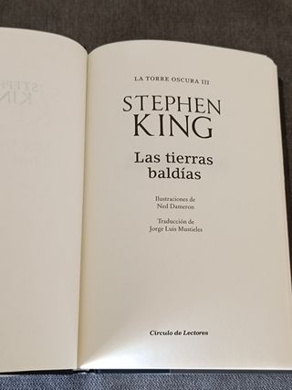 La Torre Oscura 3 de Stephen King 