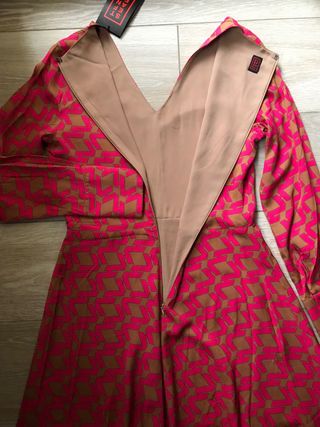 Abito casual lungo fantasia tgIT44/L - Stefanel