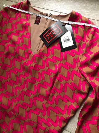 Abito casual lungo fantasia tgIT44/L - Stefanel