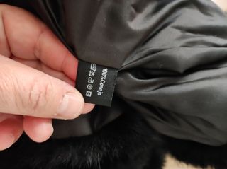 Chaquetón piel conejo,talla 40