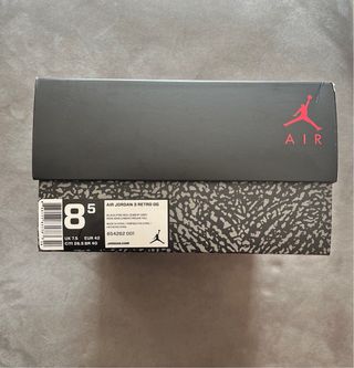 Jordan 3 Black Cement 2018
