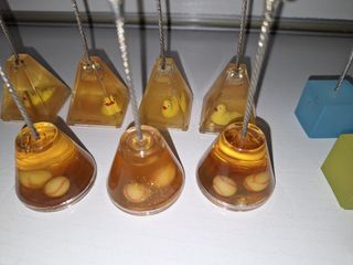 20 Ganchos panel lamas REGALO 17 pinzas etiqueta