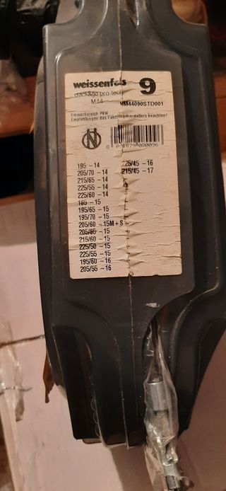 Cadenas para coche / furgoneta para nieve, nuevas