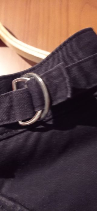 Pantalón cargo mujer negro