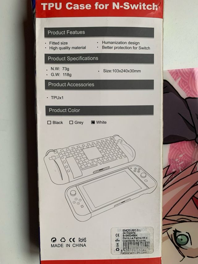 Funda Nintendo Switch