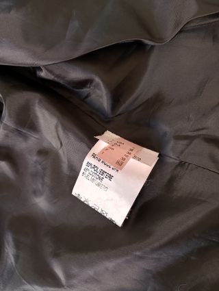 Giacca nera lucida donna tg 42