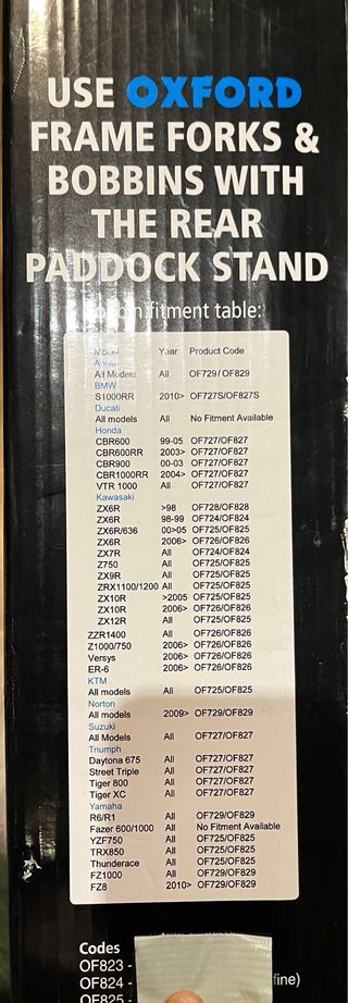 Soporte Oxford Big Black Biker