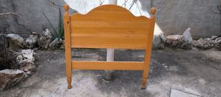 Cabeceros de pino para cama de 90