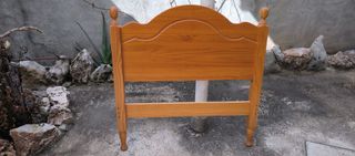 Cabeceros de pino para cama de 90