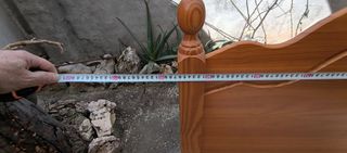 Cabeceros de pino para cama de 90