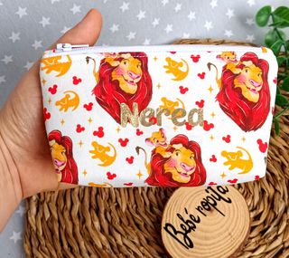 Monedero personalizado Rey leon 