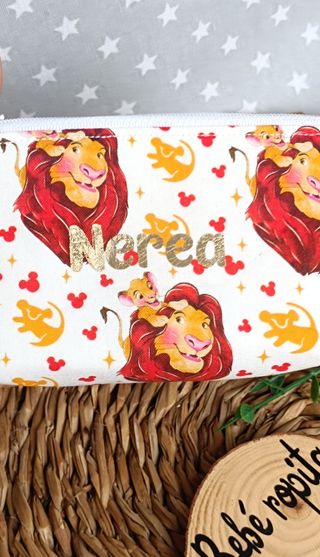 Monedero personalizado Rey leon 