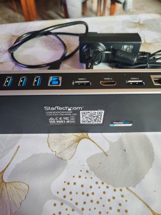 Dockstation StarTech USBDOCKH2DP