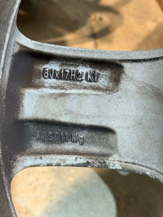 Llantas Borbert 17” con neumaticos nuevos BMW E90