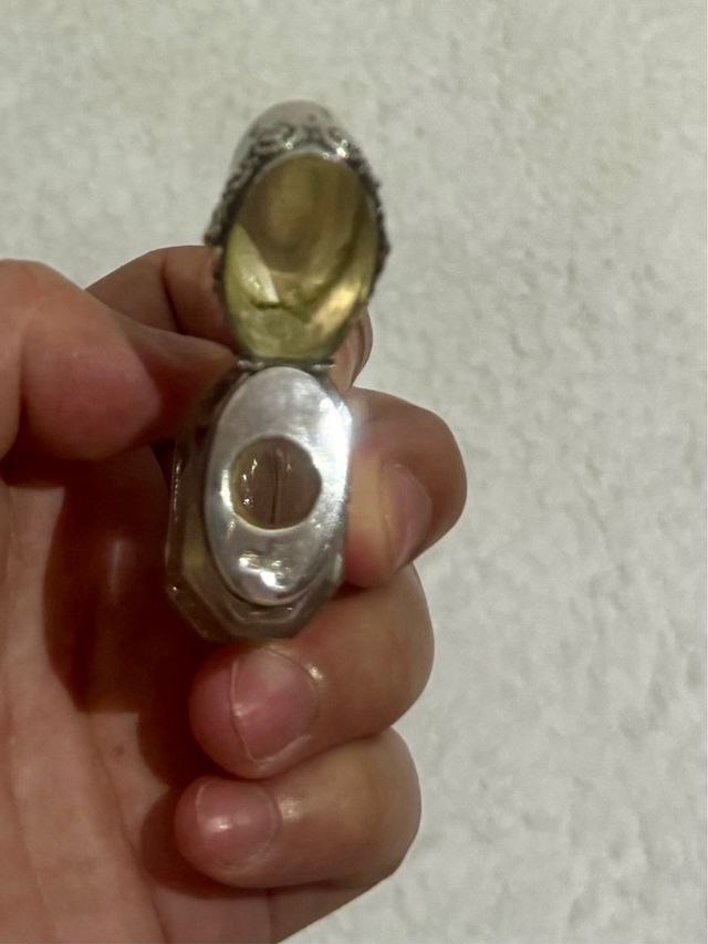 Profumatore antico in argento