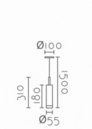 Lámpara diseño orientable 90