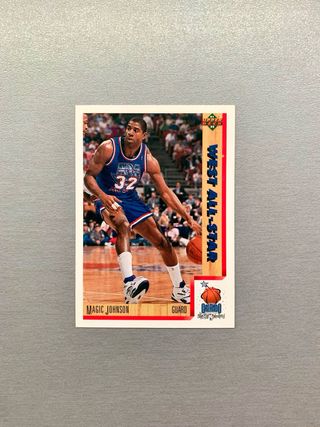 Carta NBA Magic Johnson N.464 Upper Deck 91/92 USA