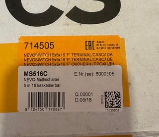 MULTISWITCH SATELITE TELEVES 714505