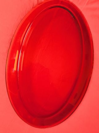 2 "DURALEX" FUENTE OVALADA Y ENSALADERA REDONDA