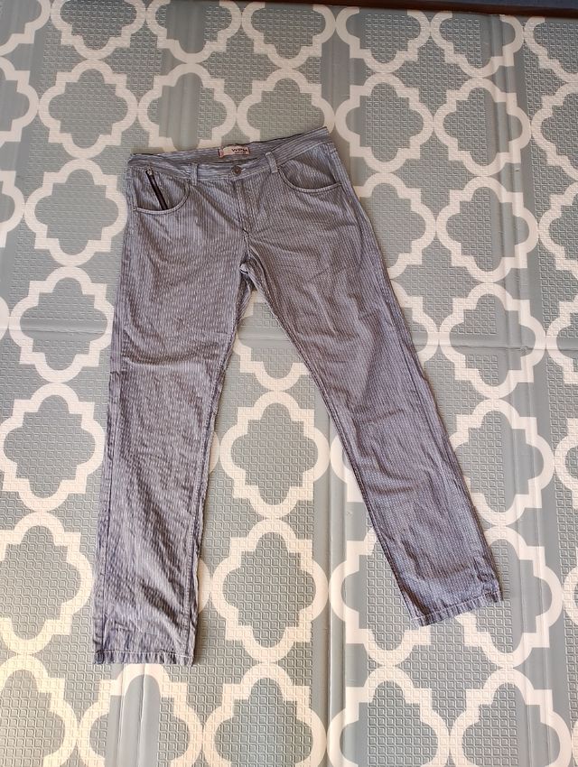 Pantaloni uomo righe tg L