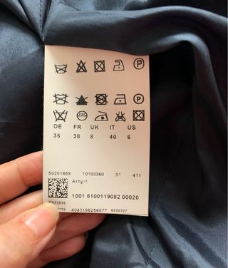 Blazer Hugo Boss azul marino