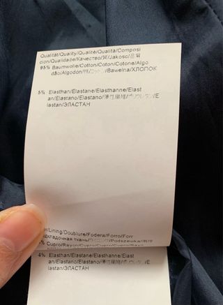 Blazer Hugo Boss azul marino