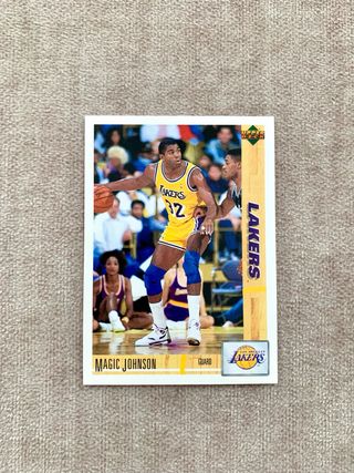 Carta NBA Magic Johnson N.67 Upper Deck 91/92