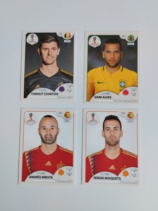 LOTE DE CROMOS MUNDIAL 2018 PANINI