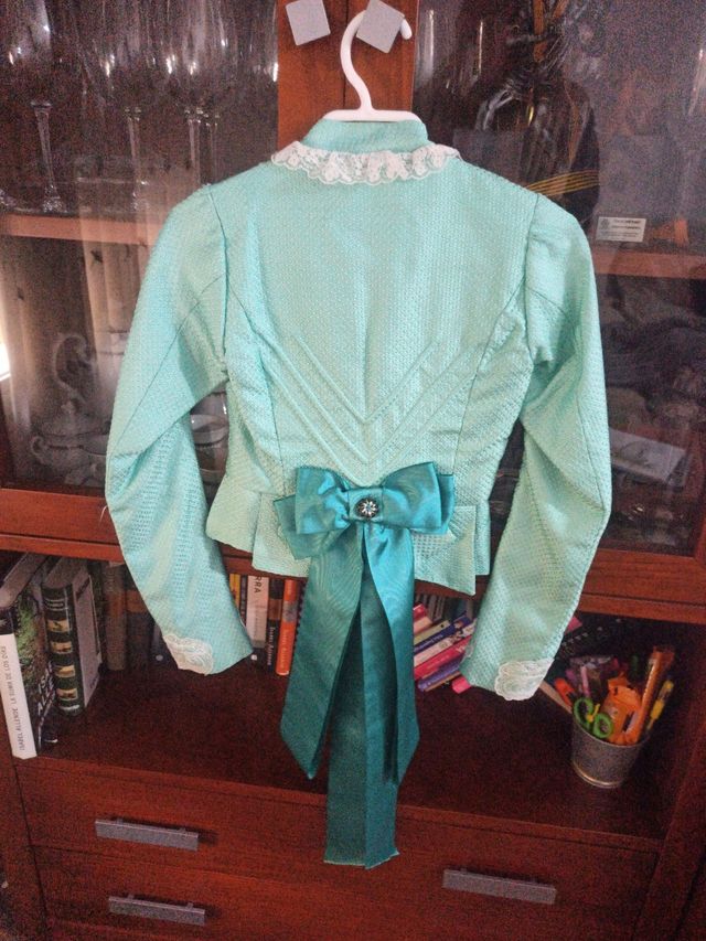 Corpiño fallera niña  manga larga