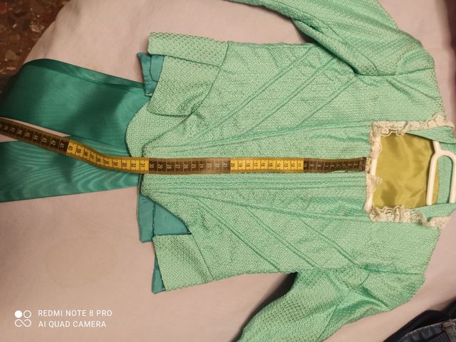 Corpiño fallera niña  manga larga