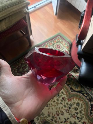 Candelabro o cenicero murano