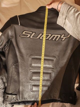 Giacca moto donna Suomy Piona Grigia