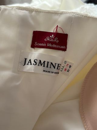 Vestido de novia de los 2000 color blanco beis