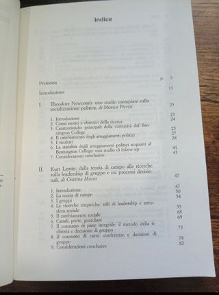 Ricerche e protagonisti della psicologia sociale