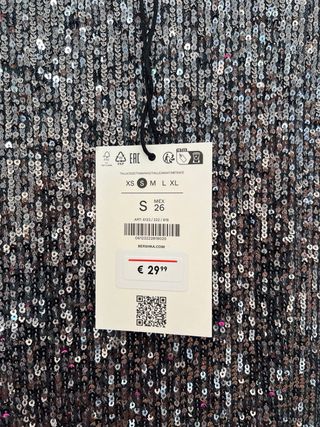 Falda lentejuelas nueva