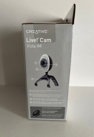 Webcam con micrófono