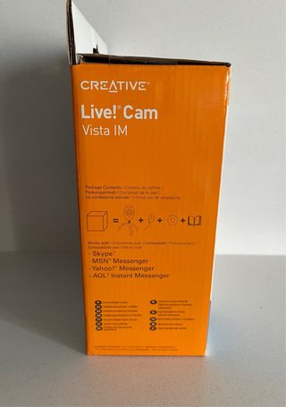 Webcam con micrófono